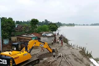 Kosi river erosion