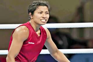 indian boxer lovlinas in  tokyo olympic