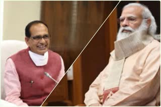 PM Mod and Shivraj Singh