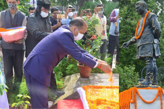 CM jairam pays tribute to yashwant singh parmar