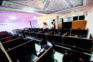 Police raid on Fake call centre