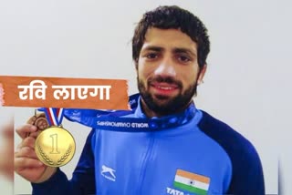 Wrestler Ravi Dahiya