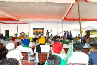 Stubble Bill 2020 is being discussed in the Kisan Sansad at Jantar Mantar