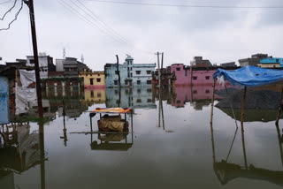 Water Logging In west champaran