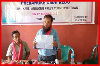 Karbi language script discovered by Robinson Teran