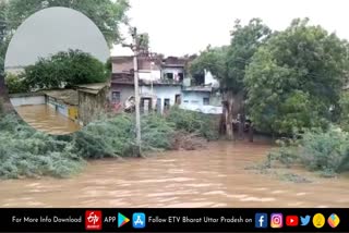 flood in chambal river in agra