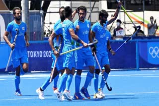 India win bronze in men's hockey  India win bronze in men's hockey beat Germany  നാല് പതിറ്റാണ്ടിന് ശേഷം ഹോക്കിയിൽ മെഡൽ നേടി ഇന്ത്യ  ഹോക്കിയിൽ വെങ്കലം  സമ്രൻജീത് സിങ്