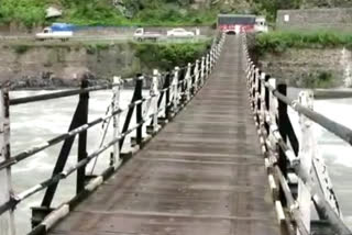 Seubagh Raison Bridge condition is very bad in kullu