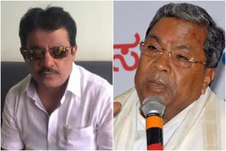 Zameer Ahmed Khan and Siddaramaiah