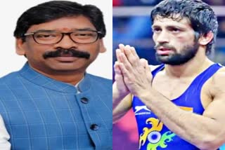 hemant-soren-congratulates ravi dahiya