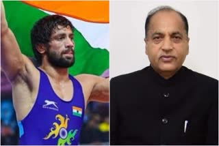 cm jairam thakur wishes wrestler ravi dahiya for silver medal