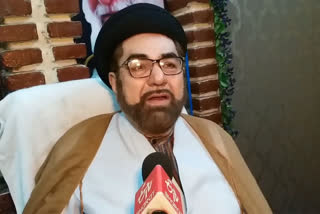 maulana kalbe jawad thanks j and k administration for permitting of mourning procession in j and k