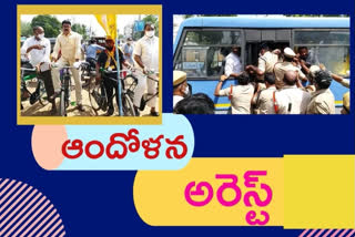 tdp protest in guntur