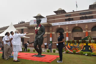 Khel Ratna Award will now be called Major Dhyan Chand Khel Ratna Award respecting sentiments of citizens: PM Modi  രാജീവ് ഗാന്ധി ഖേൽ രത്ന  മേജർ ധ്യാൻ ചന്ദ് ഖേൽ രത്‌ന  ഖേൽ രത്ന  Major Dhyan Chand Khel Ratna  ഖേൽ രത്ന ഇനി മുതൽ മേജർ ധ്യാൻ ചന്ദ് ഖേൽ രത്‌ന  Khel Ratna Award will now be called Major Dhyan Chand Khel Ratna  Khel Ratna Award called Major Dhyan Chand Khel Ratna  Khel Ratna Award name changed