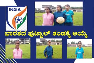 three womens selected to indian football team from belagavi