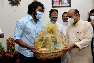 Ragavendara Rajkumar meets CM