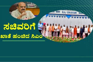 Karnataka Cabinet ministers portfolios