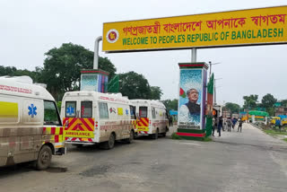 India sends 30 ambulances to Bangladesh to deal with Covid situation