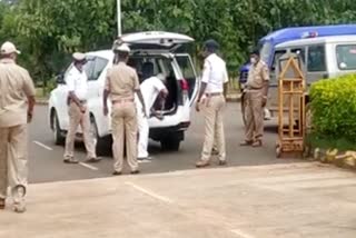 cm-bommai-car-punctured-at-hubballi-airport