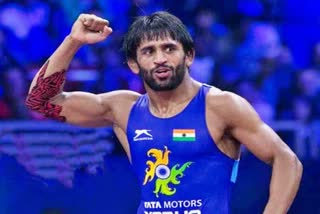 -Sports Minister greets bronze winner Bajrang Punia