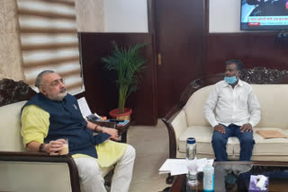 MP meets Union Minister