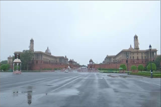 Rain lashes parts of the national capital DELHI