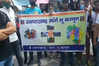 Dehradun Land Law Protest