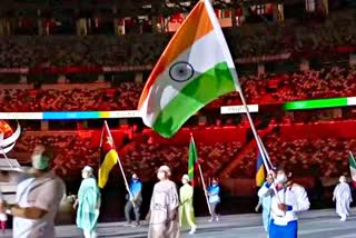 Pictures of india medal winners  india medal winners  tokyo olympics 2020  टोक्यो ओलंपिक 2020  पदक विजेता  Tokyo Olympics 2021 closing-ceremony  Bajrang Punia represented India