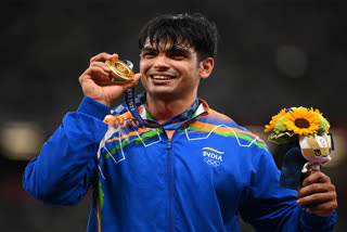 Tokyo olympics  Neeraj Chopra  നീരജ് ചോപ്ര  ഒളിമ്പിക്സ് സ്വര്‍ണ മെഡല്‍  olympic medal  Tokyo olympics gold  chennai super kings