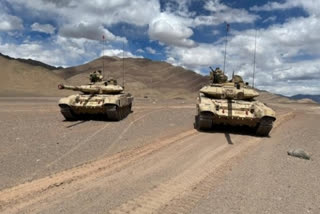 Indian Army tank regiments prepared for operations in high altitude areas of Eastern Ladakh