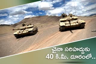 Indian Army tank regiments prepared for operations