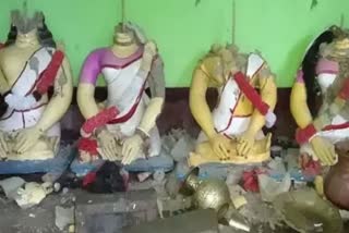 Hindu Temples Vandalized