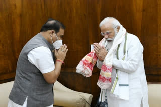 Himanta Biswa Sarma meets PM Modi, discusses Assam-Mizoram border issue