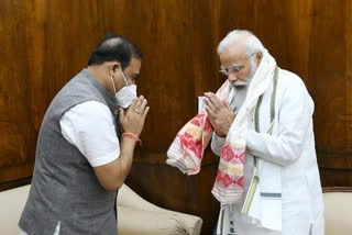 assam cm meets pm modi and union home minister Amit shah