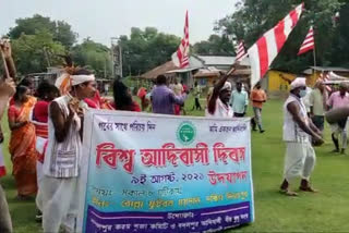 World Tribal Day is celebrated at Balurghat South Dinajpur