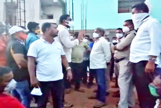 Tension over removal of structures at Purushottapuram