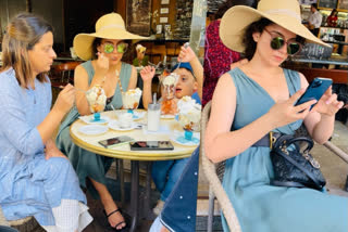 Kangana spends quality time with sister, nephew in Budapest