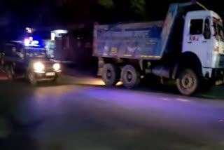 जयपुर में बजरी परिवहन,  अवैध बजरी परिवहन,  29 वाहन जब्त,  जयपुर समाचार, illegal gravel in Jaipur,  illegal gravel transport, 29 vehicles seized, Jaipur News