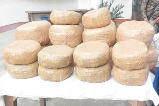 Ranchi police seized 130 kg of ganja