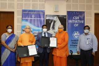 GRSE inks pact with Ramakrishna Mission Seva Pratisthan for installation of oxygen plant in hospital