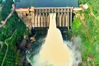 Ongoing flooding of Srisailam reservoir