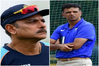 Ravi Shastri, Rahul Dravid