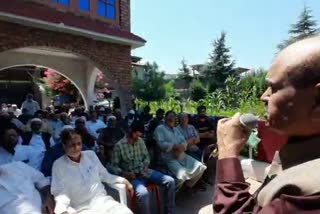 جموں و کشمیر کے لوگ انتخابات چاہتے ہیں: پیپلز کانفرنس