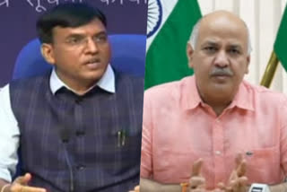 Union Health Minister Mandaviya counters Sisodia