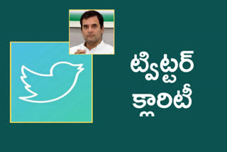 Rahul Gandhi tweet controversy