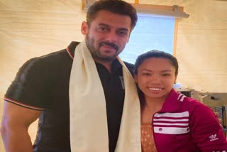 Mirabai Chanu met Salman Khan