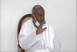 Former PM HD Devegowda reaction about Ruckus in Parliament Session