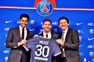 Lionel Messi Statement  अर्जेंटीना के कप्तान लियोनेल मेसी  कप्तान लियोनेल मेसी  पेरिस सेंट जर्मेन  बार्सिलोना  चैंपियंस लीग खिताब  champions league title  barcelona  Paris Saint Germain  Captain Lionel Messi  Argentina captain Lionel Messi