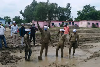 Aam Aadmi Party workers protest