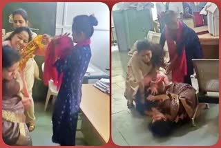women clashed in district hospital